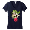 serious why so Women's V-Neck T-Shirt