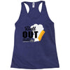 Butt Out Lung Cancer Awareness Racerback Tank
