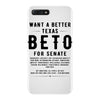 want a better texas black iPhone 7 Plus Case