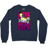 the beateggs !!! purple Crewneck Sweatshirt