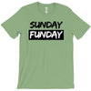sunday funday t shirt funny jersey shore football T-Shirt
