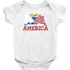 science bless america Baby Bodysuit