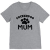 cockerpoo mum V-Neck Tee