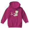 Cute Baby Painter's Mom Love Youth Hoodie