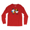 vector gamer boxing Long Sleeve Shirts