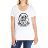 poe me some joe Ladies Curvy T-Shirt