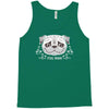 pug mom sugar skull Tank Top