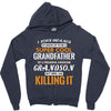I Never Dreamed I'd Grow Up To Be A Super Cool Grandfather Of Freaking Zipper Hoodie