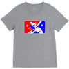 yoda baseball  funny V-Neck Tee