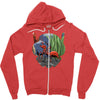 scott lang crossing the back yard Zipper Hoodie