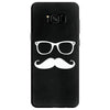 mustache glasses nerd Samsung Galaxy S8