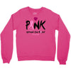 pink spread the hope Crewneck Sweatshirt