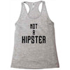 not a hipster Racerback Tank