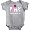 pink spread the hope Baby Bodysuit