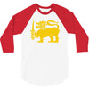 sri lanka international  national country lion sport flag 3/4 Sleeve Shirt