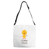 coffee chick Adjustable Strap Totes