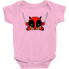 deadpool cartoon Baby Bodysuit