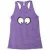 googly eyes Racerback Tank