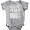 mean goths Baby Onesie