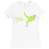 dare to zlatan ibrahimovich Ladies Fitted T-Shirt
