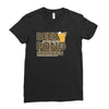 beer pong Ladies Fitted T-Shirt