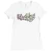 ruckus tag Ladies Fitted T-Shirt