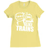 i like trains Ladies Fitted T-Shirt