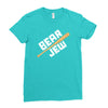 bear jew Ladies Fitted T-Shirt