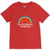 California Sunrise V-Neck Tee