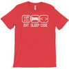 eat sleep code T-Shirt