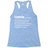 Feminism Noun Racerback Tank