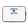 emerald hill track team Laptop sleeve