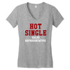 hot single sales Women's V-Neck T-Shirt