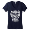 All Men are Created Equal but Only the Best are Born in October Women's V-Neck T-Shirt