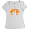 you're a zombie chuck Women's Triblend Scoop T-shirt