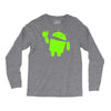 android eats apple Long Sleeve Shirts