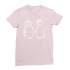 dove v's grenade banksy art Ladies Fitted T-Shirt