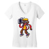 rockin out with gary wolfman Women's V-Neck T-Shirt