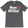Bun in the Oven with Heart Baby Girl T-Shirt