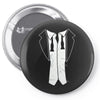 disheveled tuxedo Pin-back button