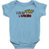 i put the cute in execute Baby Onesie