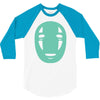kaonashi mask spirited away 3/4 Sleeve Shirt