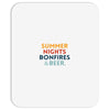 Summer Night Bonfires Beer Mousepad