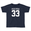 polk high Toddler T-shirt