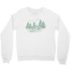 Camping Green Crewneck Sweatshirt