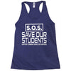 S.O.S. Save Our Students Racerback Tank