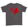 funny maine state Youth Tee