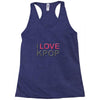 love pop Racerback Tank