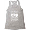 see without a camera Racerback Tank