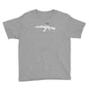 banksy style ak47 art   funny Youth Tee